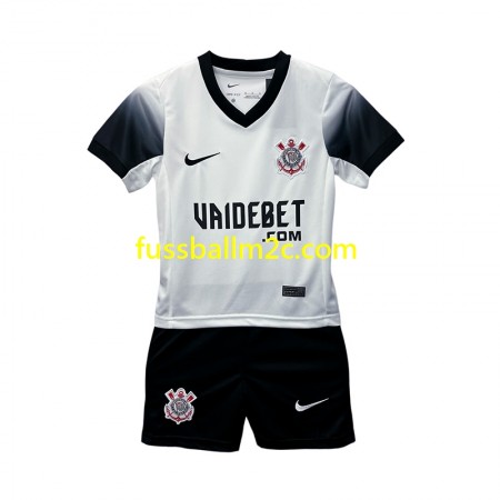 Fußballtrikots Corinthians Kinder Heim Trikotsatz 2024-2025